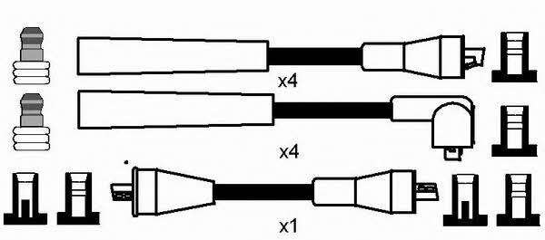 NGK 0538 Ignition cable kit 0538