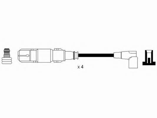 NGK 0579 Ignition cable kit 0579