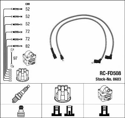 NGK 0603 Ignition cable kit 0603