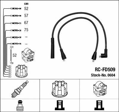 NGK 0604 Ignition cable kit 0604