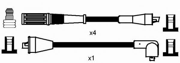 NGK 0667 Ignition cable kit 0667