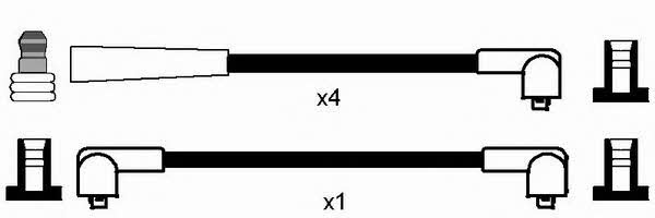 NGK 0759 Ignition lead set 0759 0759 NGK Ignition lead set