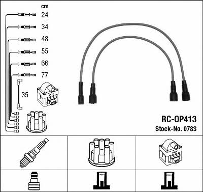 NGK 0783 Ignition cable kit 0783