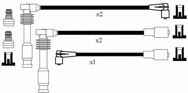 NGK 0812 Ignition cable kit 0812