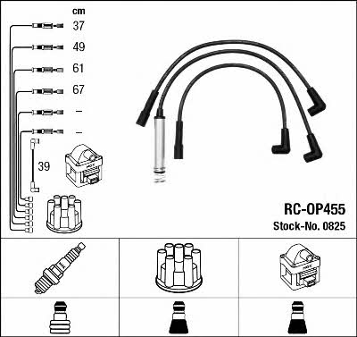 NGK 0825 Ignition cable kit 0825
