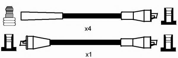 0906 NGK Ignition lead set
