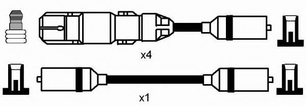 NGK 0961 Ignition cable kit 0961