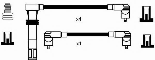 NGK 0963 Ignition cable kit 0963