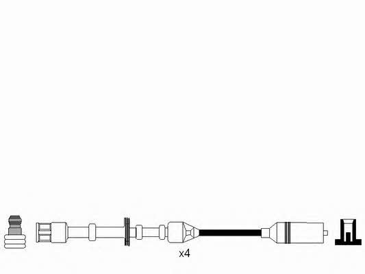 NGK 0967 Ignition cable kit 0967