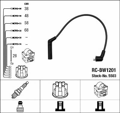 NGK 5503 Ignition cable kit 5503