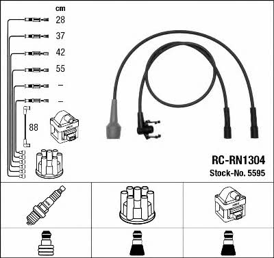 NGK 5595 Ignition cable kit 5595