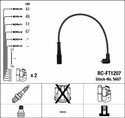 NGK 5607 Ignition cable kit 5607