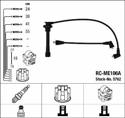 NGK 5762 Ignition cable kit 5762