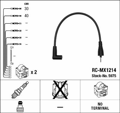 NGK 5975 Ignition cable kit 5975