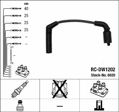 NGK 6020 Ignition cable kit 6020