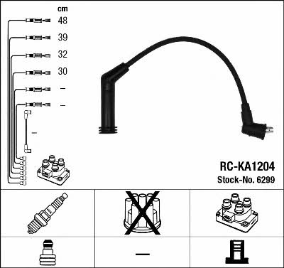 NGK 6299 Ignition cable kit 6299