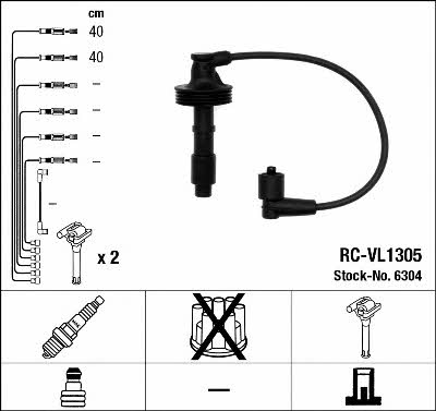 NGK 6304 Ignition cable kit 6304