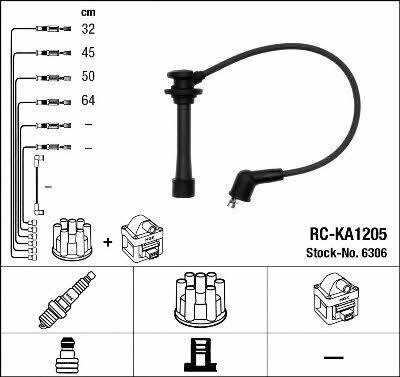 NGK 6306 Ignition cable kit 6306