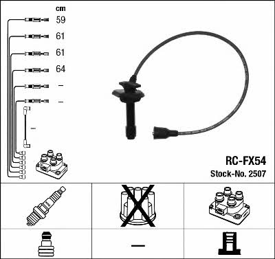 NGK 2507 Ignition cable kit 2507
