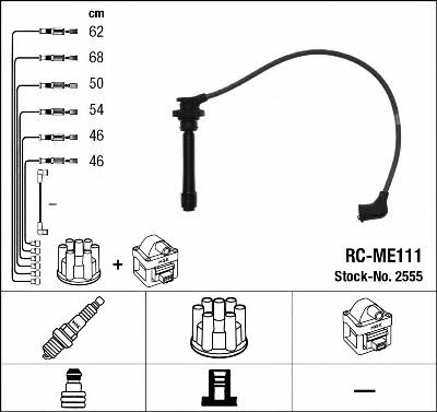 NGK 2555 Ignition cable kit 2555