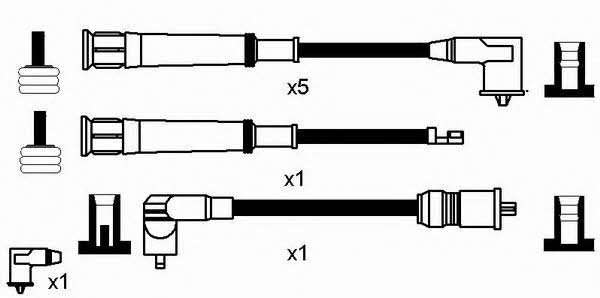 NGK 2566 Ignition cable kit 2566