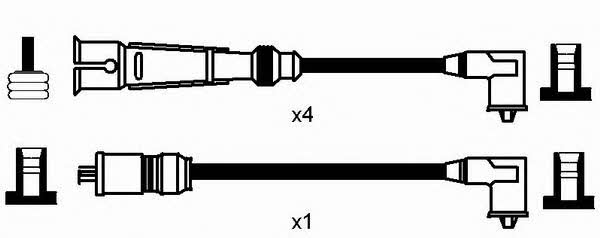 NGK 2573 Ignition cable kit 2573