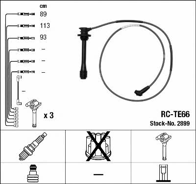 NGK 2899 Ignition cable kit 2899