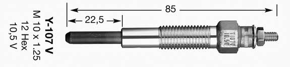 Heater plugs KIA Bongo (Kia Bongo): 6628 NGK Glow plug