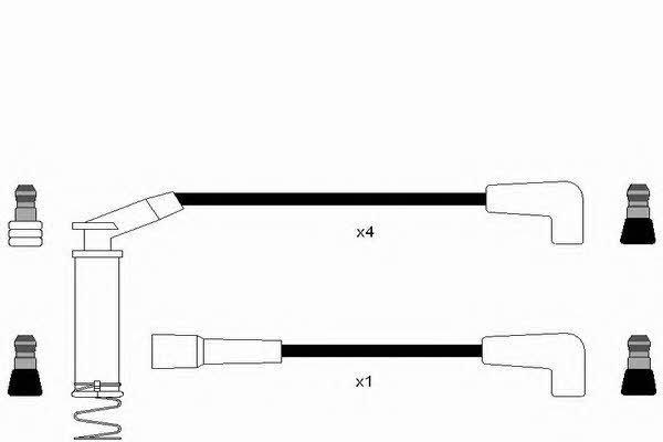 Spark plug wires Opel: 6990 NGK Ignition lead set