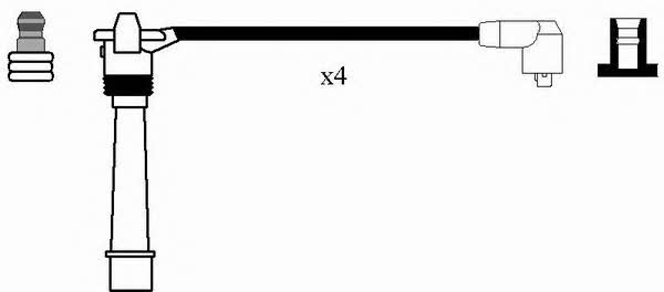 NGK 7209 Ignition lead set 7209 7209 NGK Ignition lead set