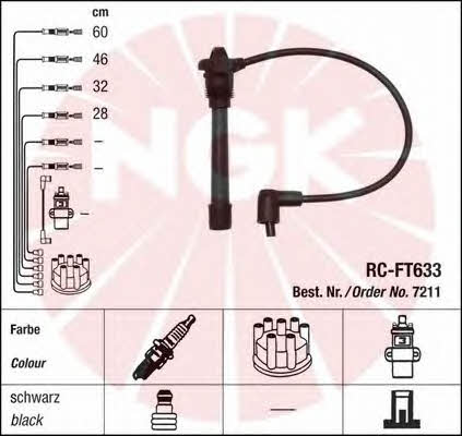 NGK 7211 Ignition cable kit 7211