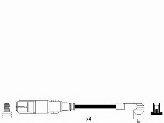NGK 7302 Ignition lead set 7302 7302 NGK Ignition lead set