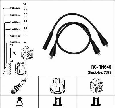 NGK 7379 Ignition cable kit 7379