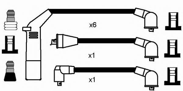NGK 8286 Ignition cable kit 8286