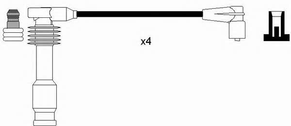NGK 8458 Ignition lead set 8458 8458 NGK Ignition lead set
