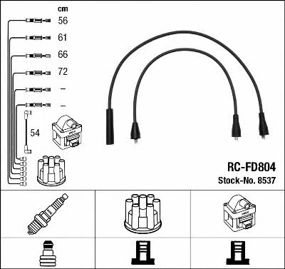 NGK 8537 Ignition cable kit 8537