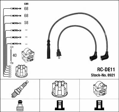 NGK 8921 Ignition cable kit 8921