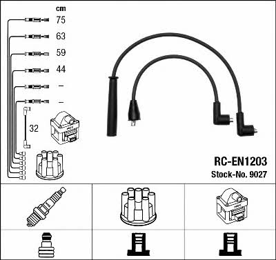 NGK 9027 Ignition cable kit 9027