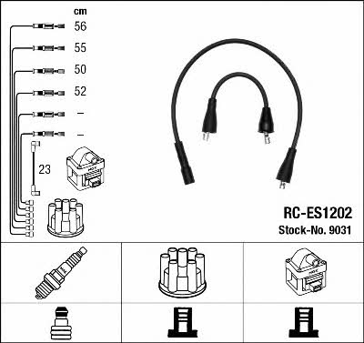 NGK 9031 Ignition cable kit 9031