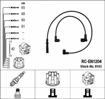 NGK 9163 Ignition cable kit 9163