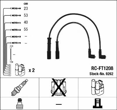 NGK 9262 Ignition cable kit 9262
