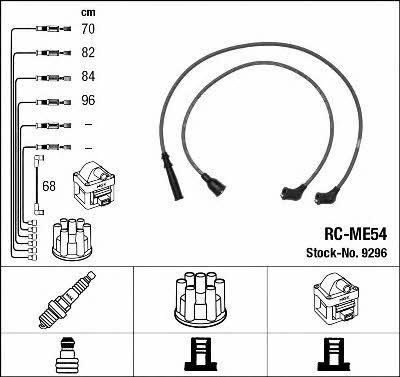 NGK 9296 Ignition cable kit 9296