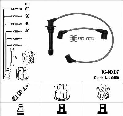 NGK 9459 Ignition cable kit 9459
