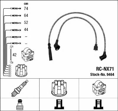 NGK 9464 Ignition cable kit 9464