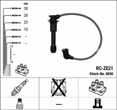 NGK 9856 Ignition cable kit 9856