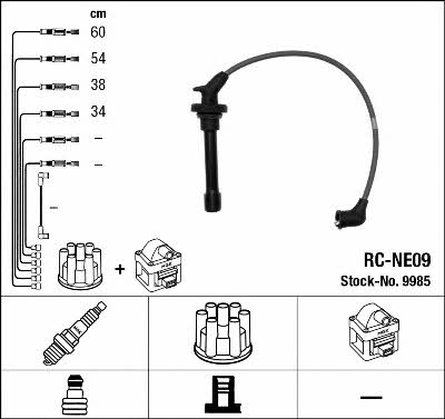 NGK 9985 Ignition cable kit 9985
