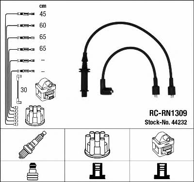 NGK 44232 Ignition cable kit 44232