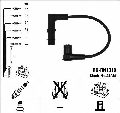 NGK 44248 Ignition cable kit 44248