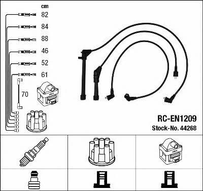 NGK 44268 Ignition cable kit 44268