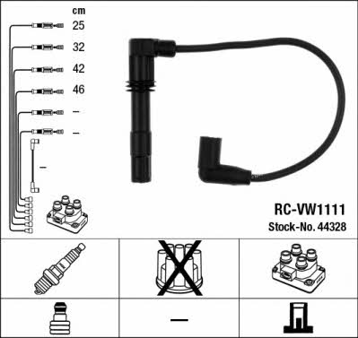 NGK 44328 Ignition cable kit 44328